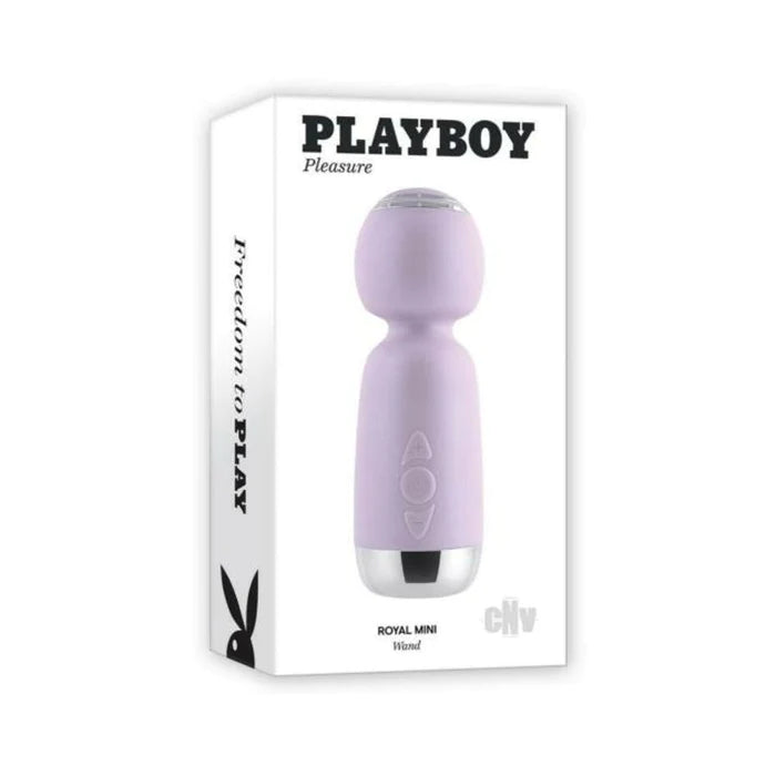 Playboy Pleasure Royal Mini Wand Vibrator - Club X